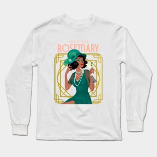 Cocktails Rosemary - The Great Gatsby Long Sleeve T-Shirt